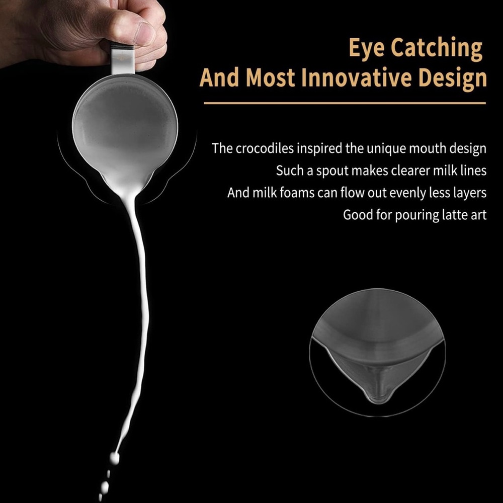 Milk Frothing Pitchers set - Picture 4 of 6